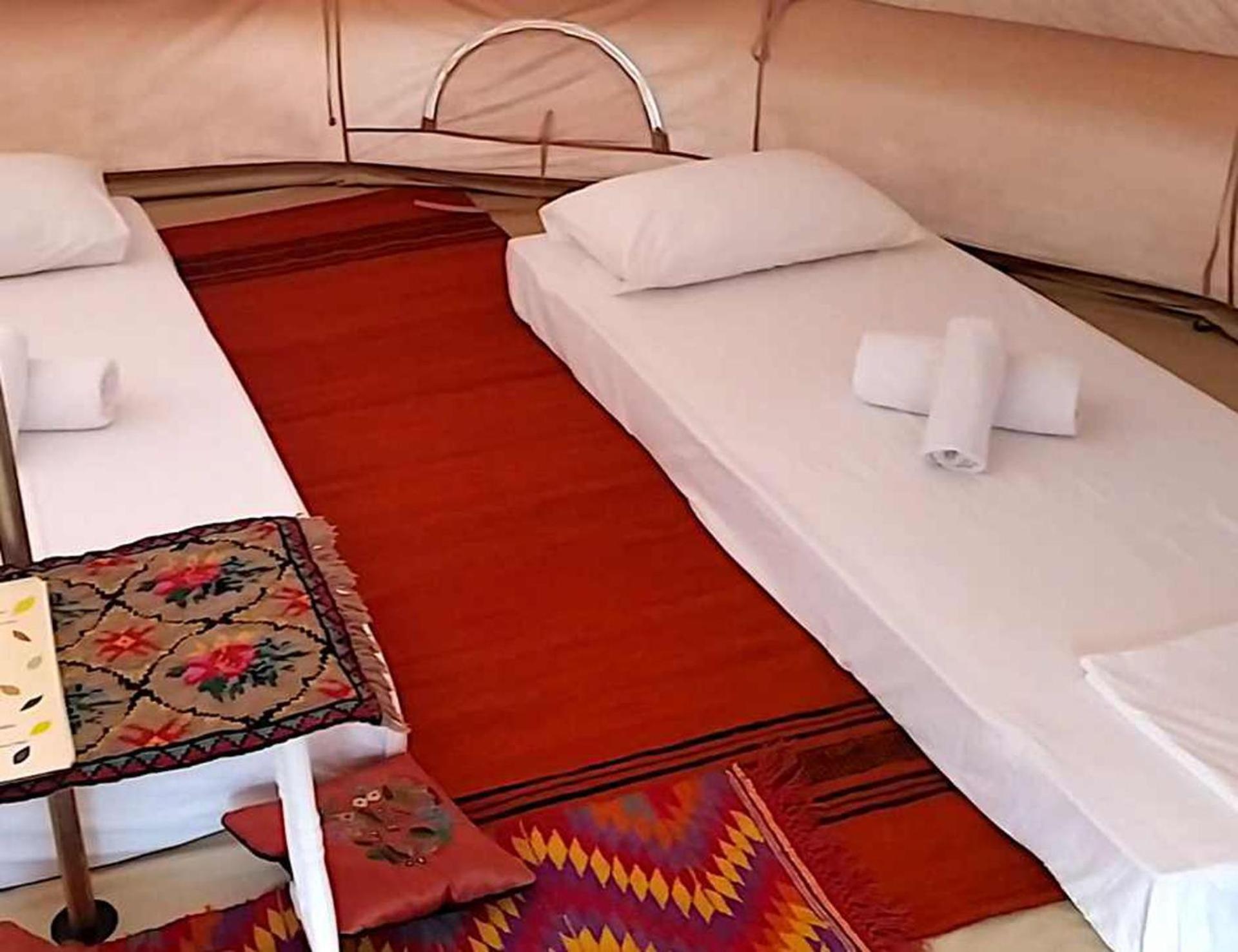Glamping At A Lovely Tent In Skiaxtro- Marathopoli Villa Buitenkant foto